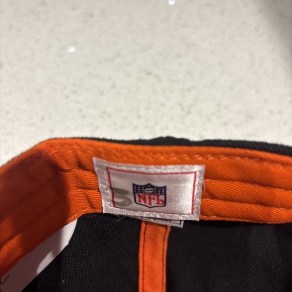 CINCINNATTI BENGALS NFL ADJUSTABLE HAT 100% COTTON (NEW w/ TAG) - Picture 5 of 8